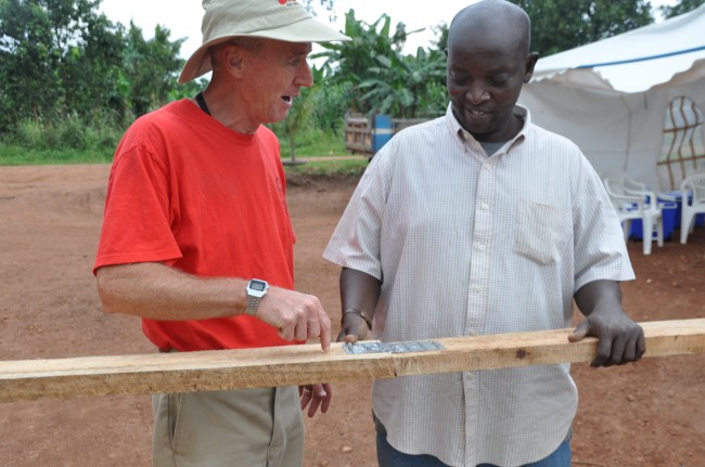 Glen Jackson in Uganda